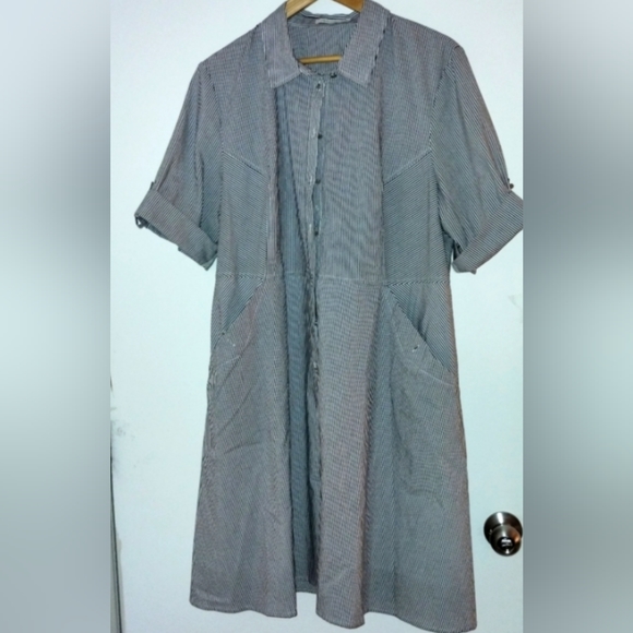 Reitmans STRIPPED DRESS SIZE 19 - Picture 1 of 4